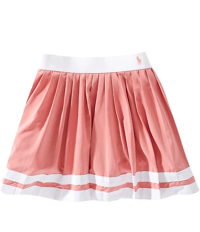 Polo Ralph Lauren Big Girls Striped Pleated Skort