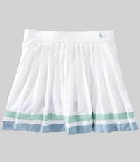 Polo Ralph Lauren Big Girls Striped Pleated Skort