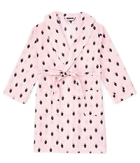 Polo Ralph Lauren Big Kids Allover Polo Bear Terry Robe
