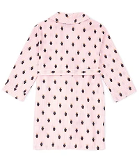 Polo Ralph Lauren Big Kids Allover Polo Bear Terry Robe