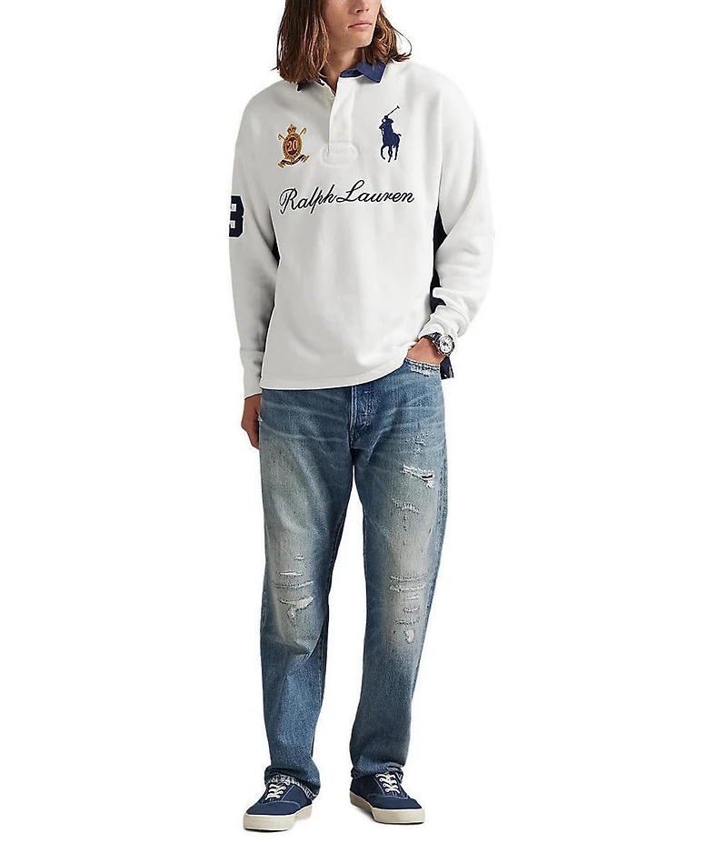 Polo Ralph Lauren Big Pony 20th Anniversary Long Sleeve Polo Shirt