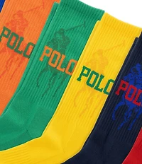 Polo Ralph Lauren Big Pony Crew Socks 6-Pack