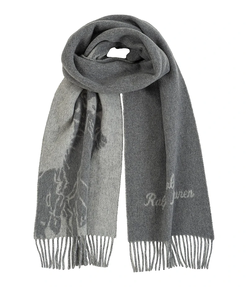 Polo Ralph Lauren Big Pony Jacquard Scarf