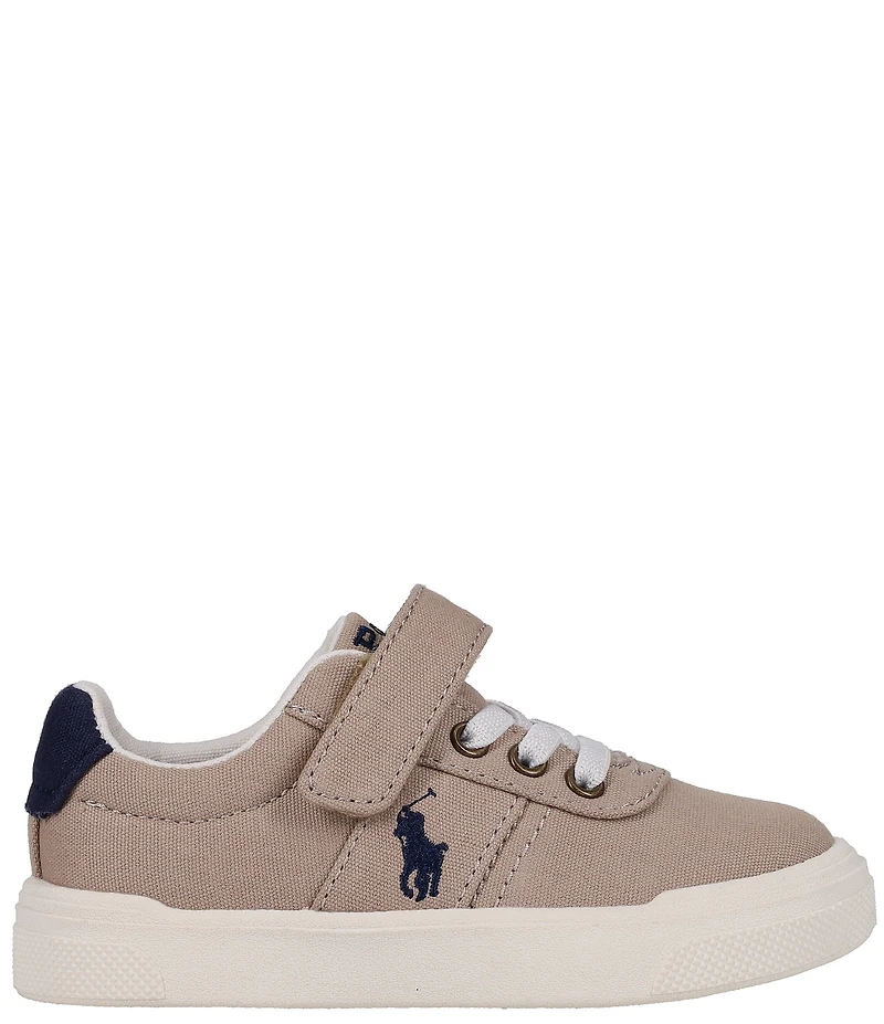Polo Ralph Lauren Boys' Frazier Canvas Power Strap Sneakers (Toddler)