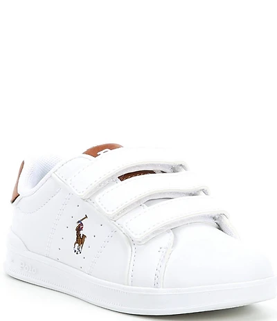 Polo Ralph Lauren Boys' Heritage Court III Dual Strap Sneakers (Toddler)