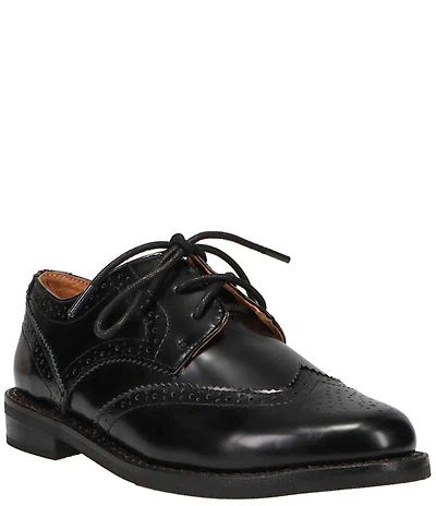 Polo Ralph Lauren Boys' Leather Wingtip Brogue Detail Oxfords (Youth)