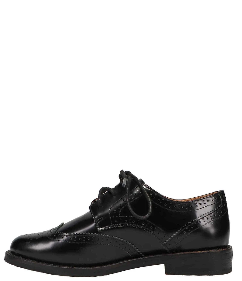 Polo Ralph Lauren Boys' Leather Wingtip Brogue Detail Oxfords (Youth)