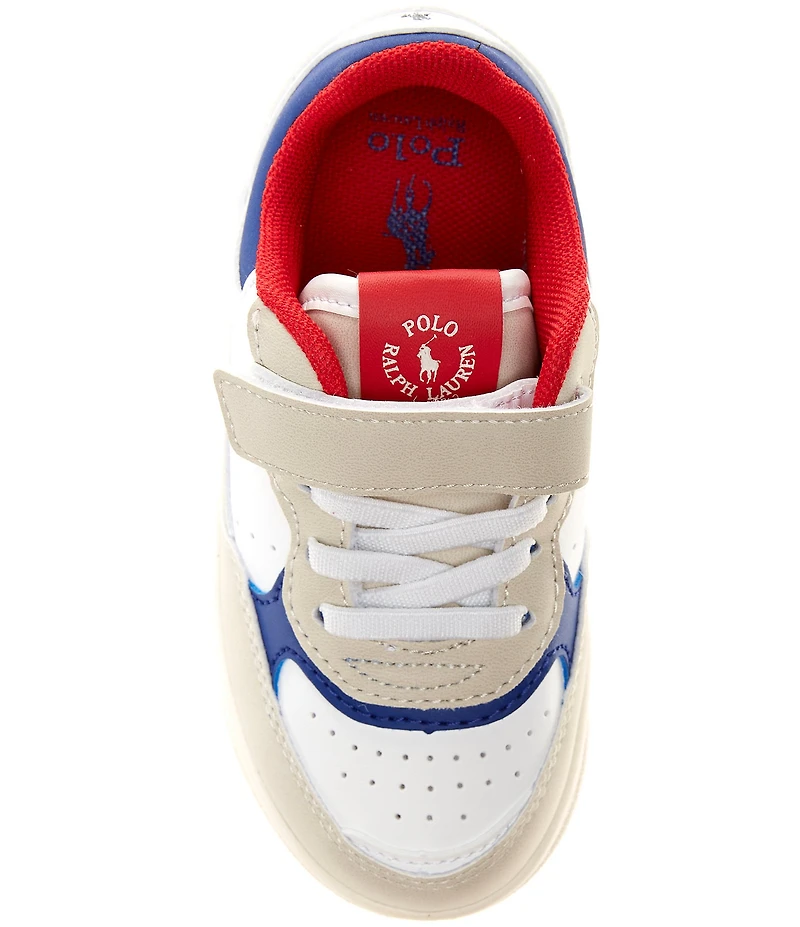 Polo Ralph Lauren Boy's Masters Court Hook-and-Loop Sneakers (Youth)