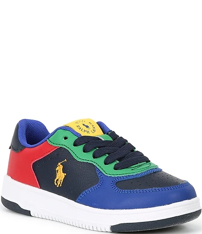 Polo Ralph Lauren Boys' Masters Court Colorblock Sneakers (Youth)