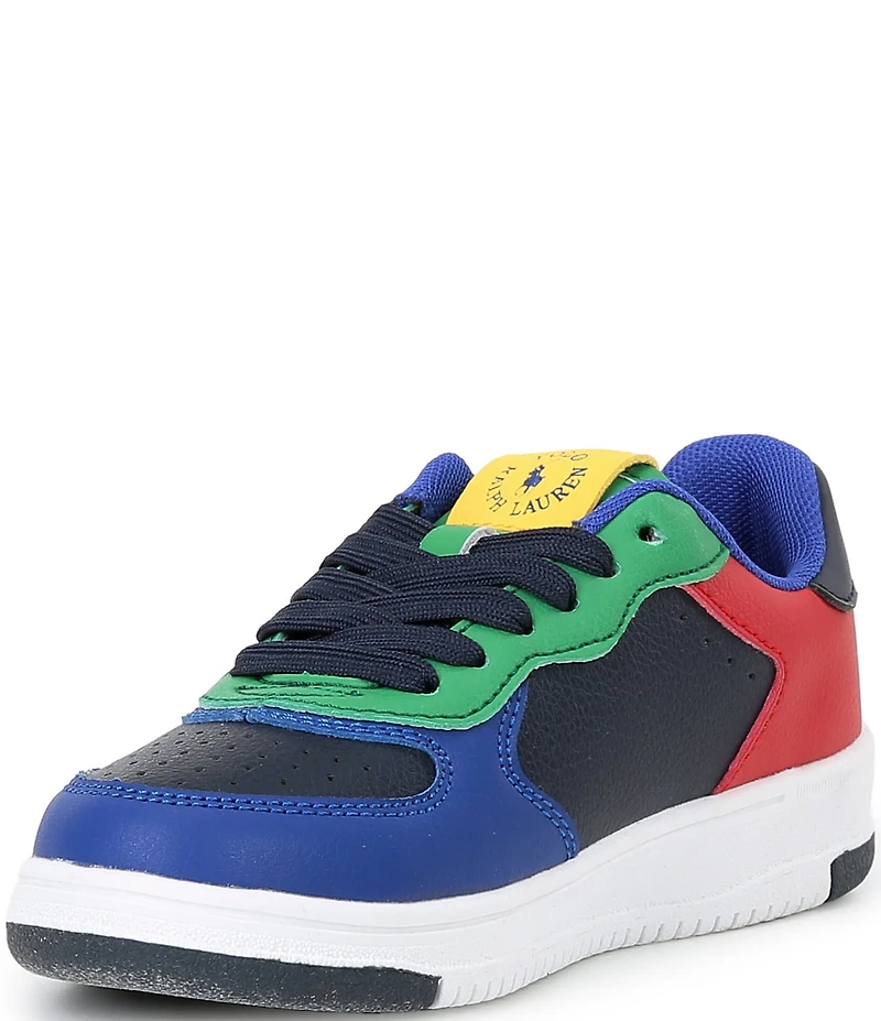 Polo Ralph Lauren Boys' Masters Court Colorblock Sneakers (Youth)