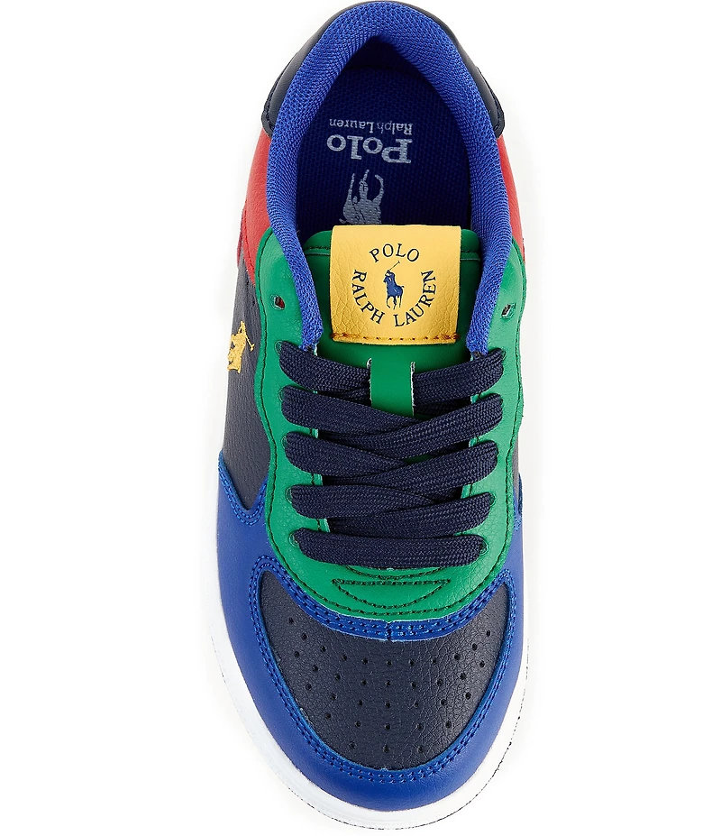 Polo Ralph Lauren Boys' Masters Court Colorblock Sneakers (Youth)