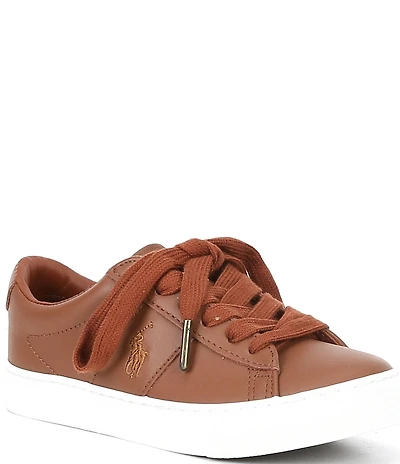 Polo Ralph Lauren Boys' Sayer Leather Sneakers (Youth)