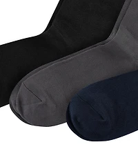 Polo Ralph Lauren Little/Big Boys Supersoft Flat 3-Pack Dress Socks