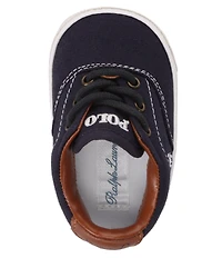 Polo Ralph Lauren Kids' Vaughn Canvas Sneaker Crib Shoes (Infant)