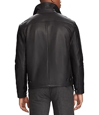 Polo Ralph Lauren Brown Leather Jacket