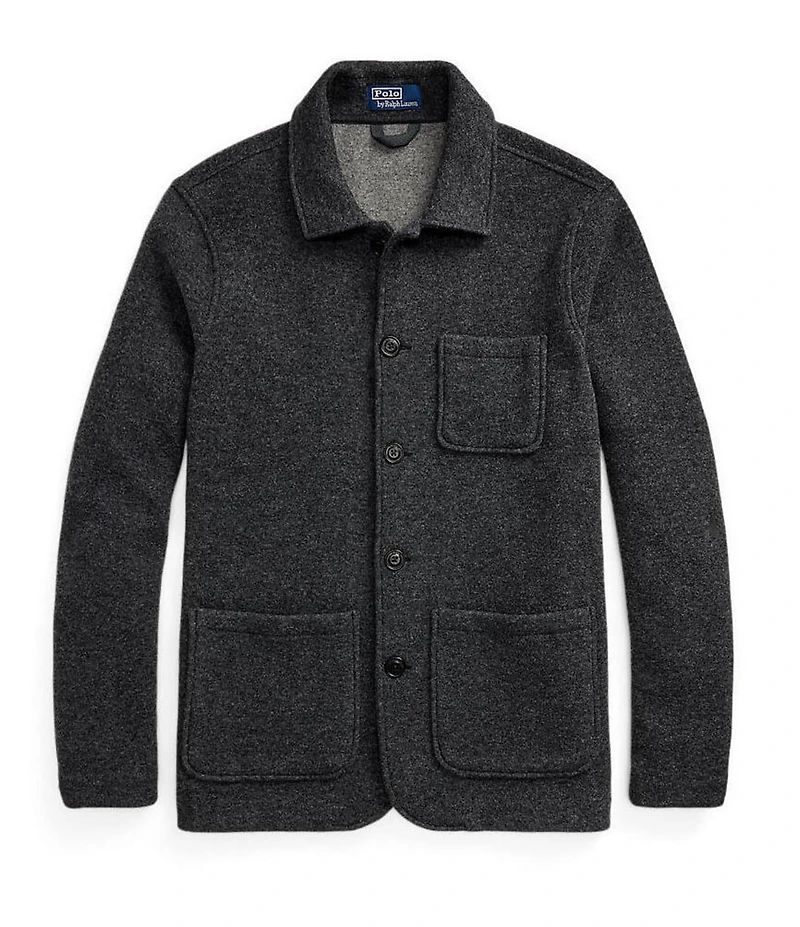 Polo Ralph Lauren Brushed Double-Knit Utility Jacket