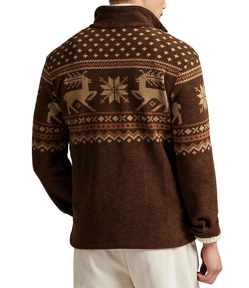 Polo Ralph Lauren Brushed Fleece Quarter-Zip Pullover