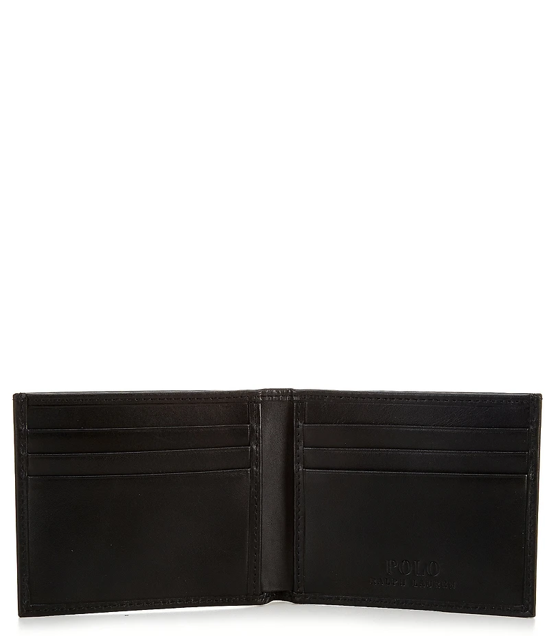 Polo Ralph Lauren Six Card Slot Burnished Leather Billfold