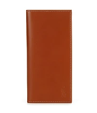 Polo Ralph Lauren Burnished Leather Narrow Wallet