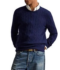 Polo Ralph Lauren Cable Knit Cashmere Sweater