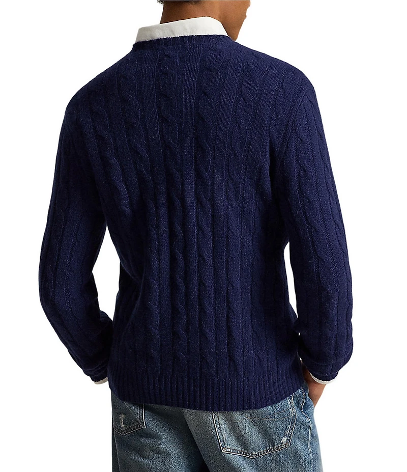 Polo Ralph Lauren Cable Knit Cashmere Sweater