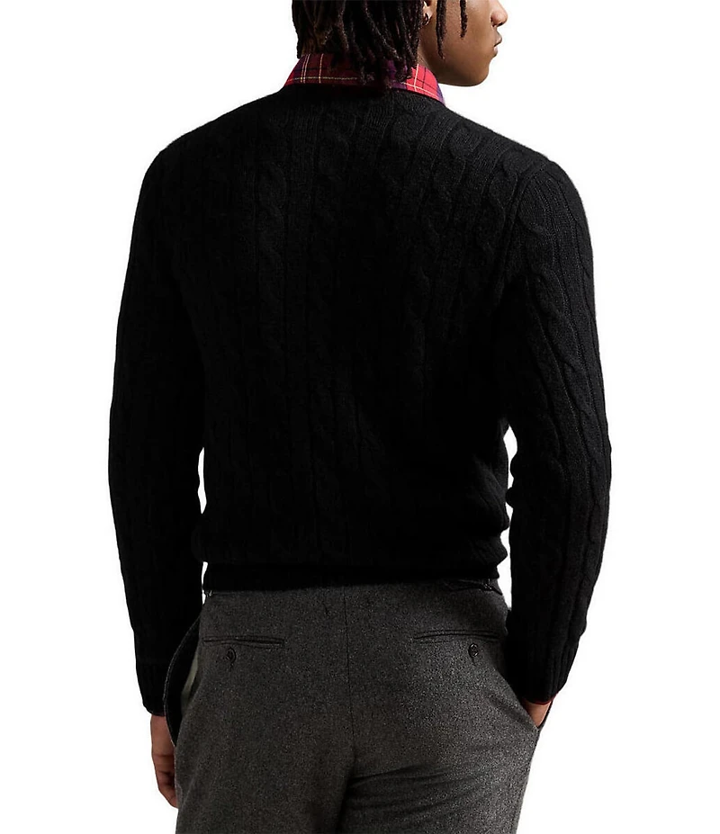 Polo Ralph Lauren Cable Knit Cashmere Sweater