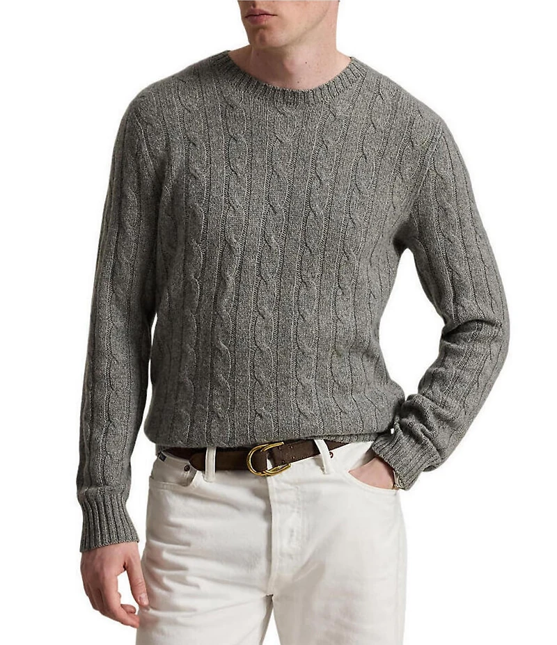 Polo Ralph Lauren Cable Knit Cashmere Sweater