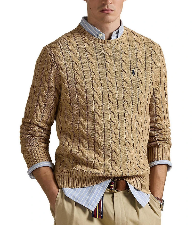 Polo Ralph Lauren Cable Knit Cotton Sweater
