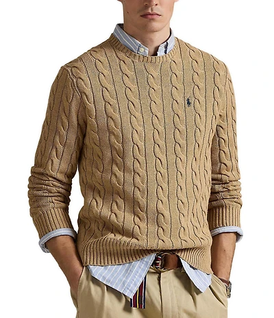 Polo Ralph Lauren Cable Knit Cotton Sweater