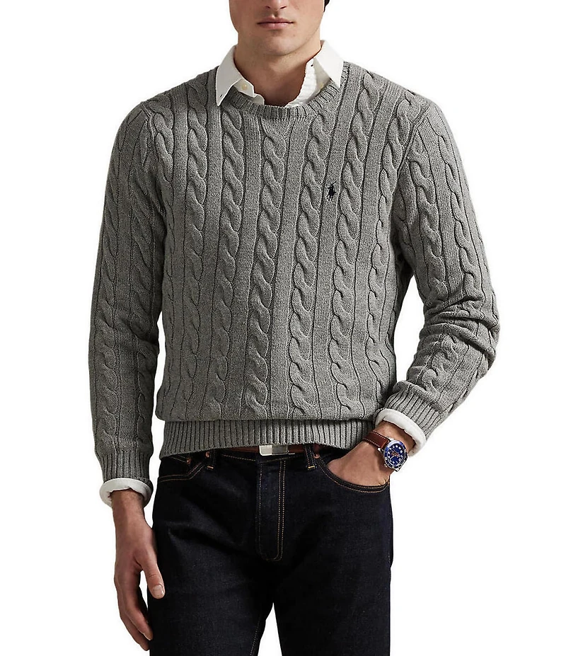 Polo Ralph Lauren Cable Knit Cotton Sweater