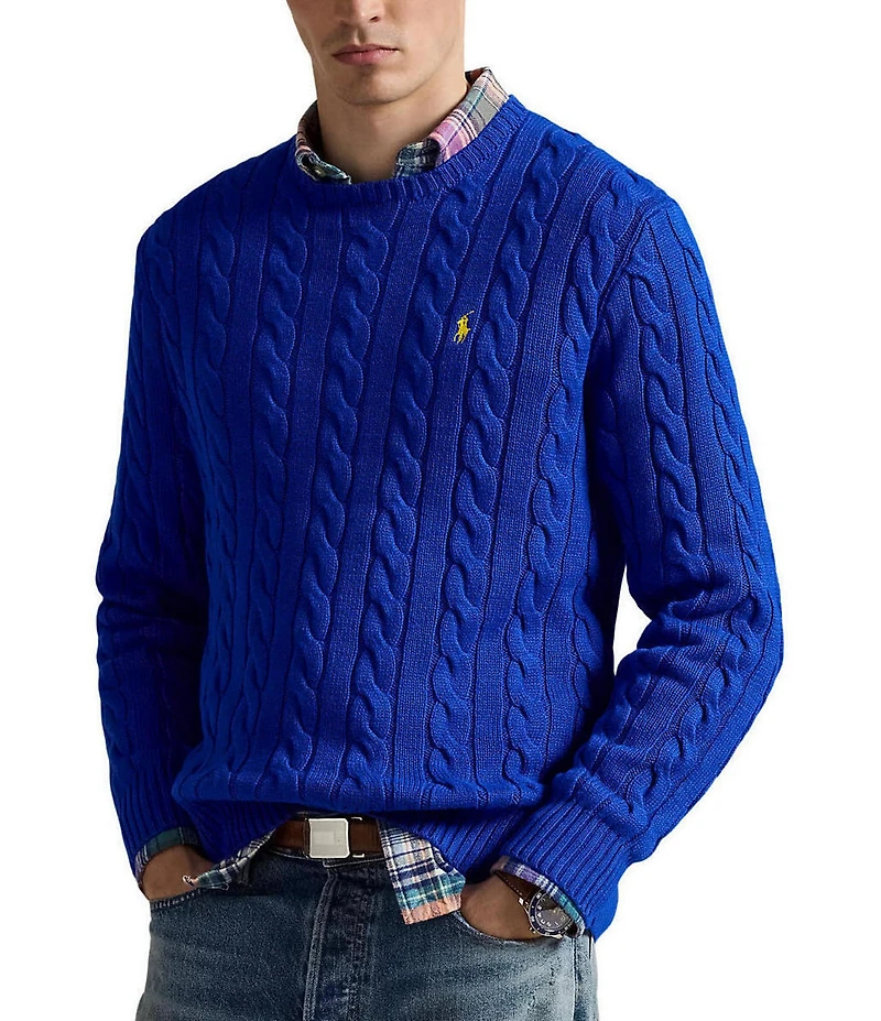 Polo Ralph Lauren Cable Knit Cotton Sweater