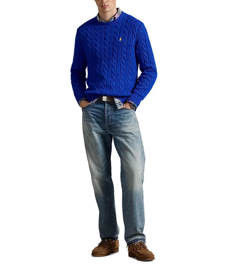 Polo Ralph Lauren Cable Knit Cotton Sweater