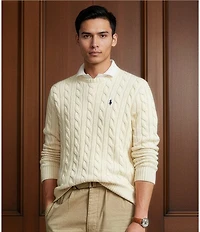 Polo Ralph Lauren Cable Knit Cotton Sweater