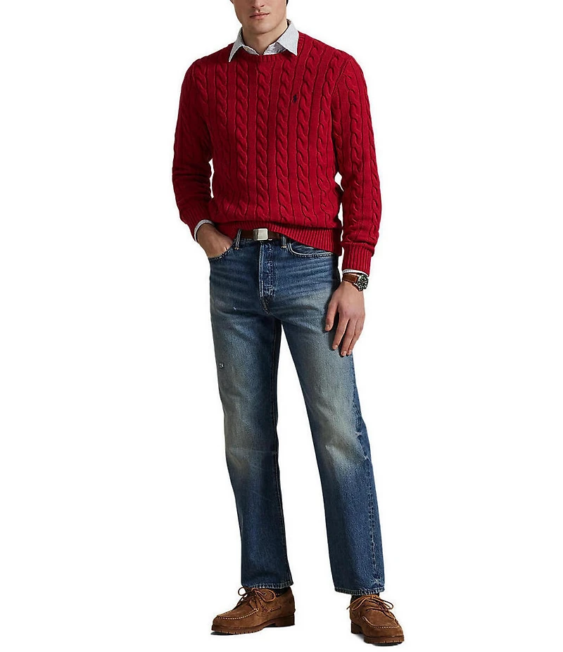 Polo Ralph Lauren Cable Knit Cotton Sweater