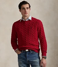 Polo Ralph Lauren Cable Knit Cotton Sweater
