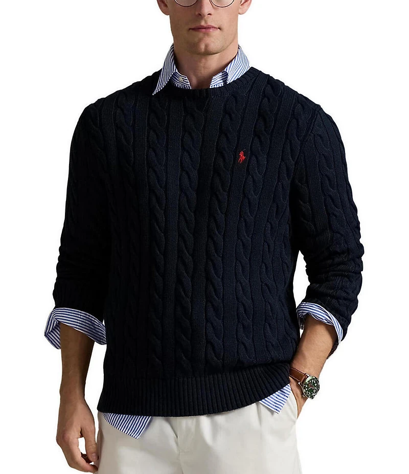 Polo Ralph Lauren Cable Knit Cotton Sweater