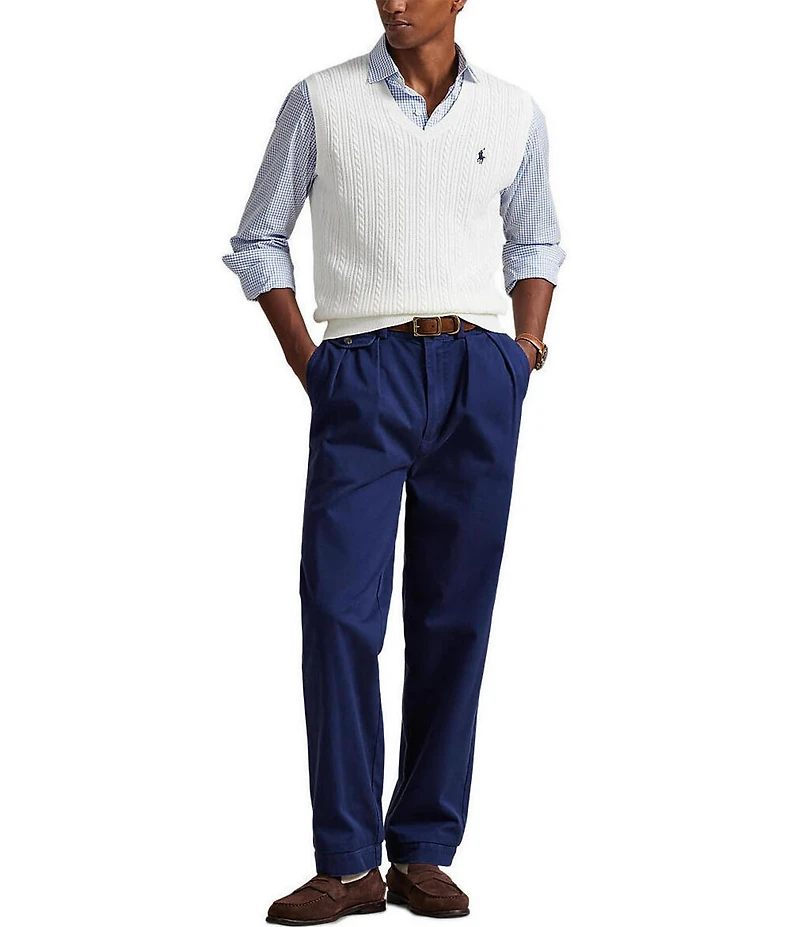 Polo Ralph Lauren Cable-Knit Sweater Vest