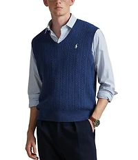 Polo Ralph Lauren Cable-Knit Sweater Vest