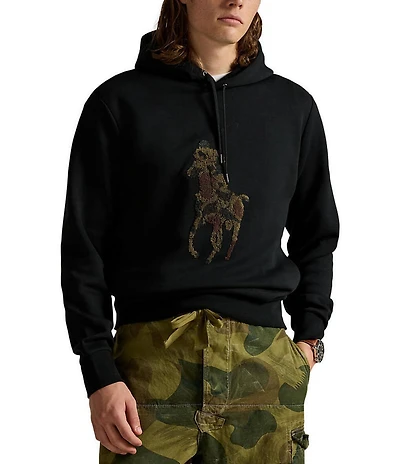 Polo Ralph Lauren Camouflage Big Pony Long Sleeve Double-Knit Hoodie