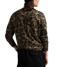 Polo Ralph Lauren Camouflage Long Sleeve Double-Knit Sweatshirt