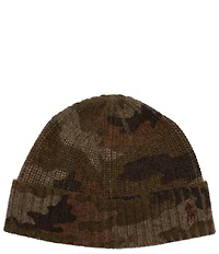 Polo Ralph Lauren Camouflage Printed Wool Blend Beanie