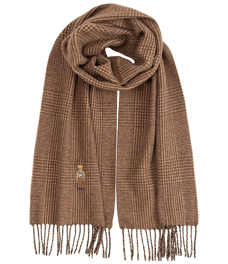 Polo Ralph Lauren Charles Bear Hat & Scarf Boxed Gift Set