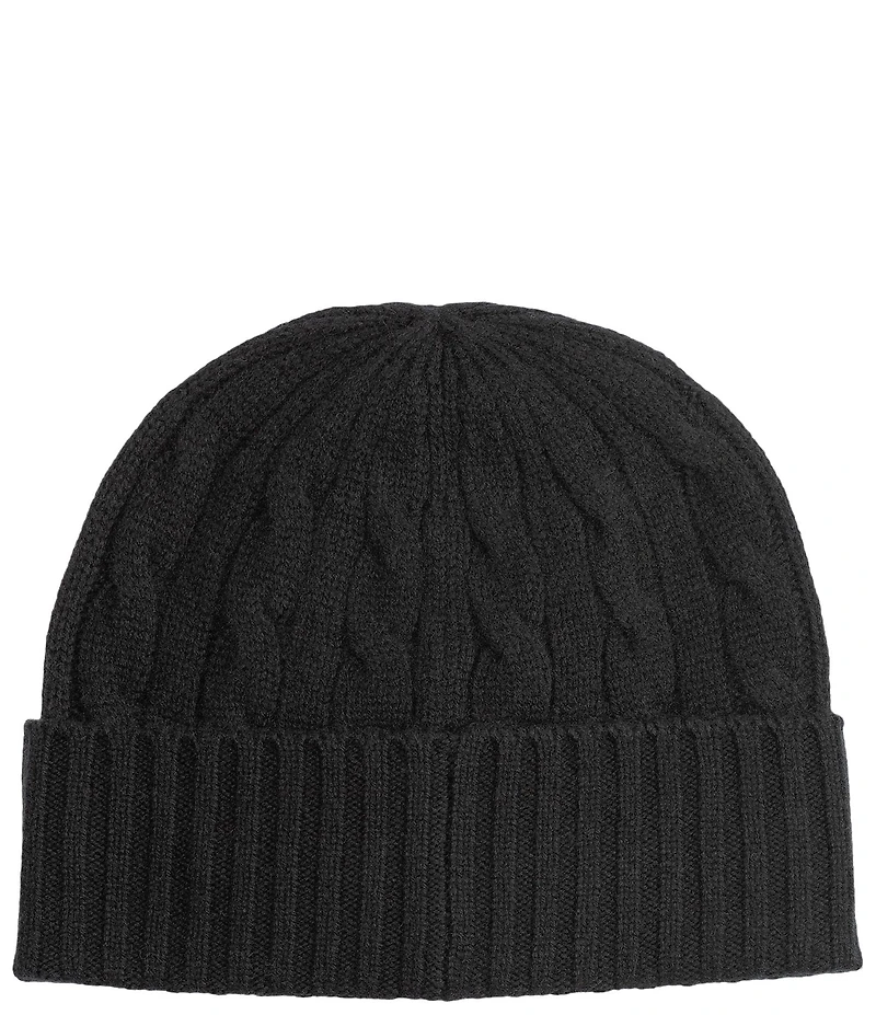 Polo Ralph Lauren Charles Bear Cable Knit Beanie