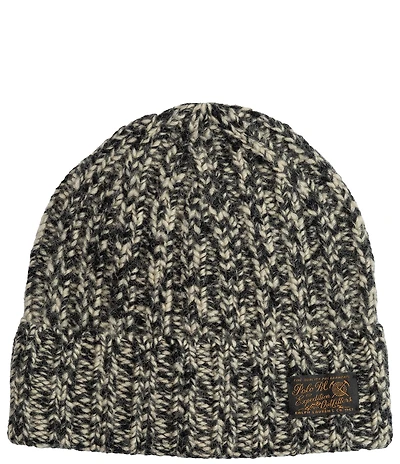 Polo Ralph Lauren Chunky Ragg Textured Knit Wool Beanie