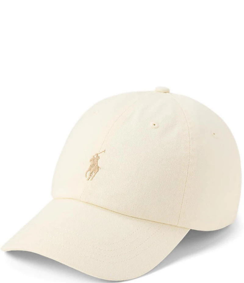 Polo Ralph Lauren Classic Cotton Embroidered Chino Sports Cap