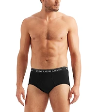 Polo Ralph Lauren Classic Cotton Mid-Rise Briefs 4-Pack
