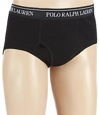 Polo Ralph Lauren Classic Cotton Mid-Rise Briefs 4-Pack