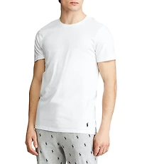 Polo Ralph Lauren Classic Cotton Short Sleeve Crew Neck Undershirt 5-Pack