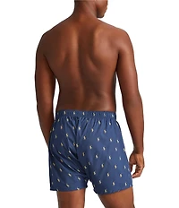 Polo Ralph Lauren Classic Cotton Woven Assorted Boxers 5-Pack