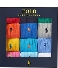 Polo Ralph Lauren Classic Crew 12-Pack Gift Box